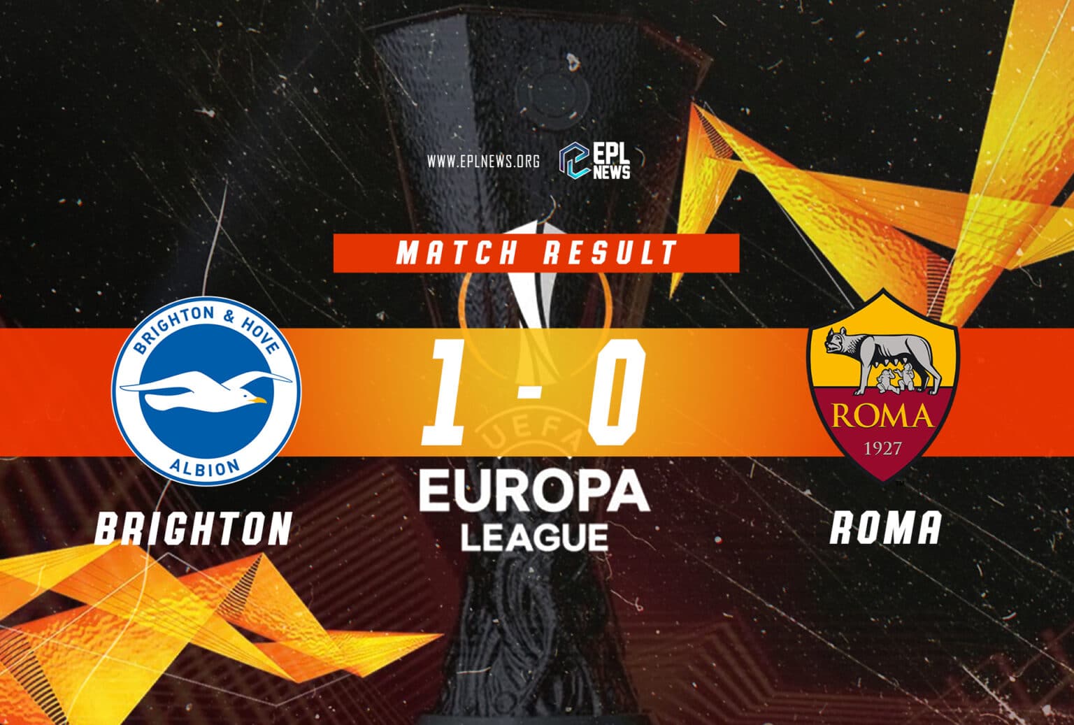 Rapport Brighton vs AS Roma