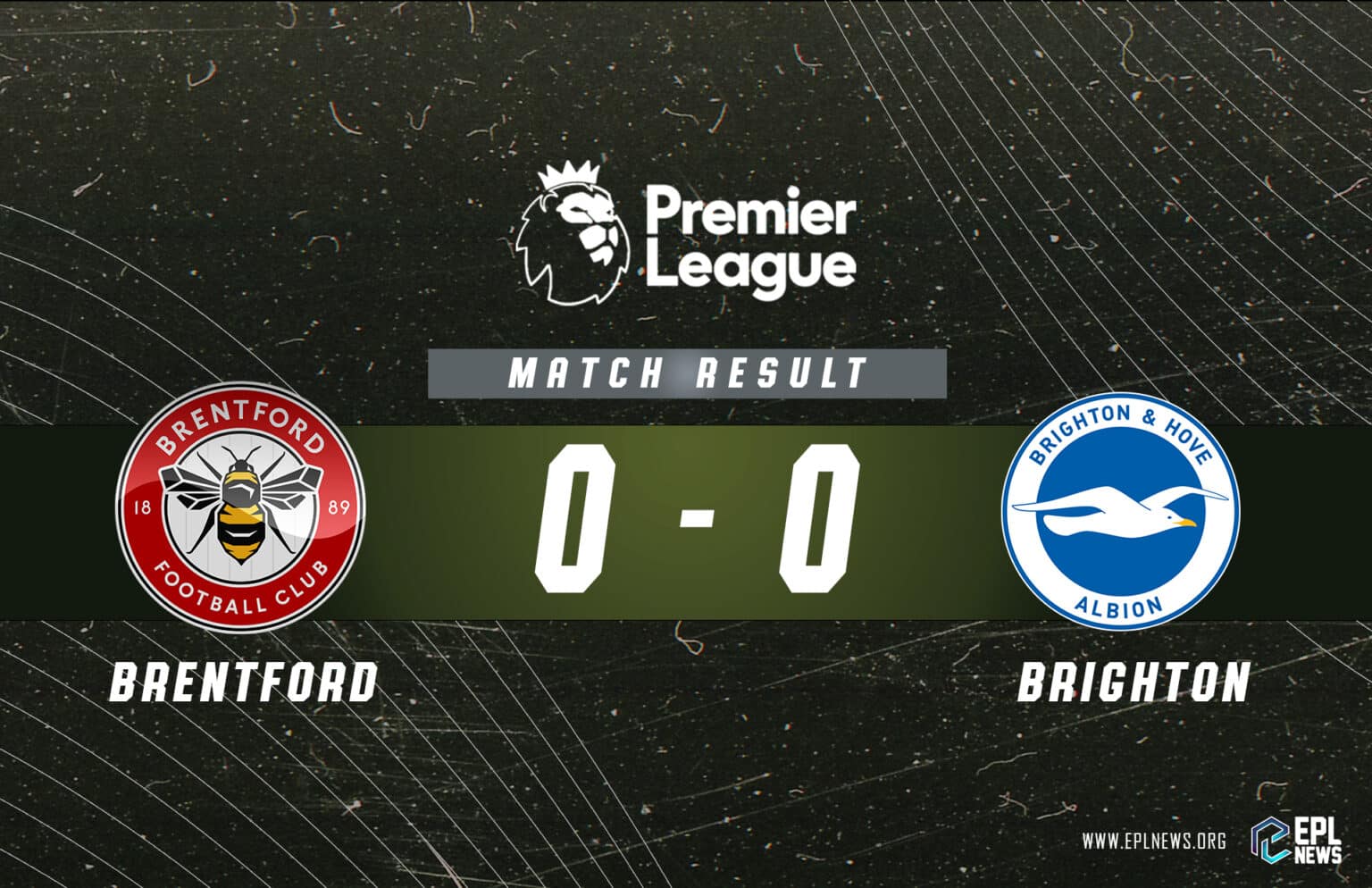 Rapport Brentford contre Brighton