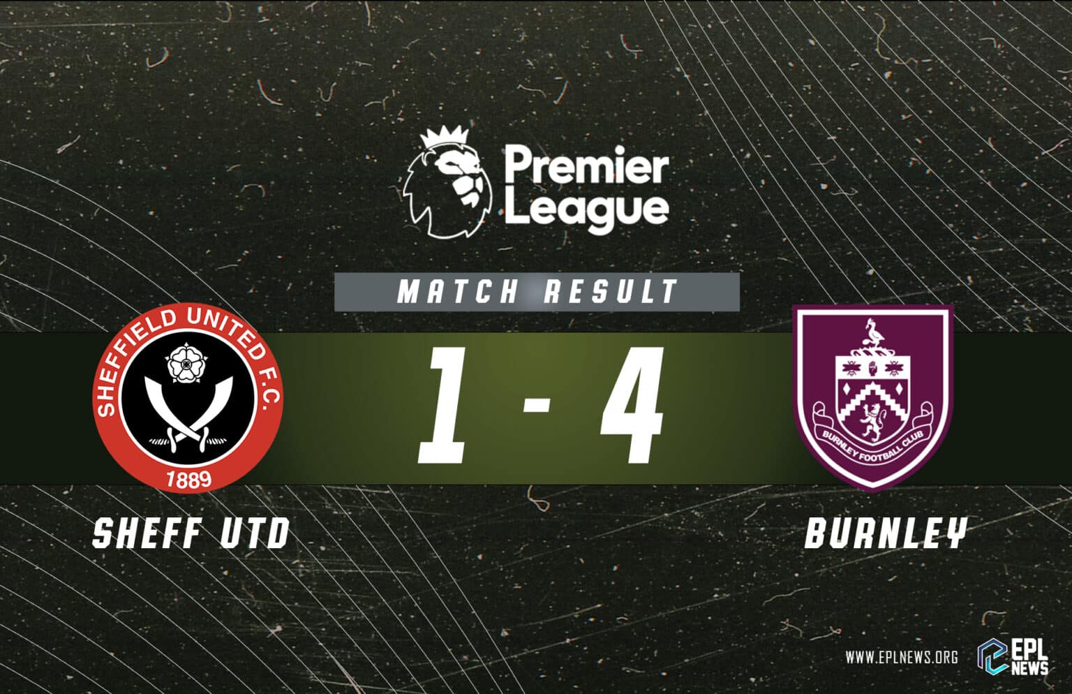 Rapport Sheffield United contre Burnley