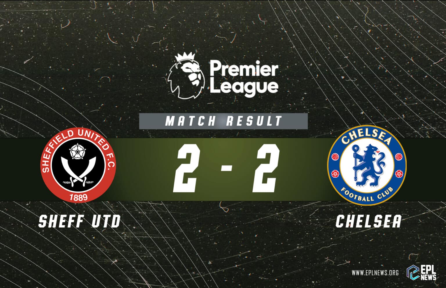 Rapport Sheffield United contre Chelsea