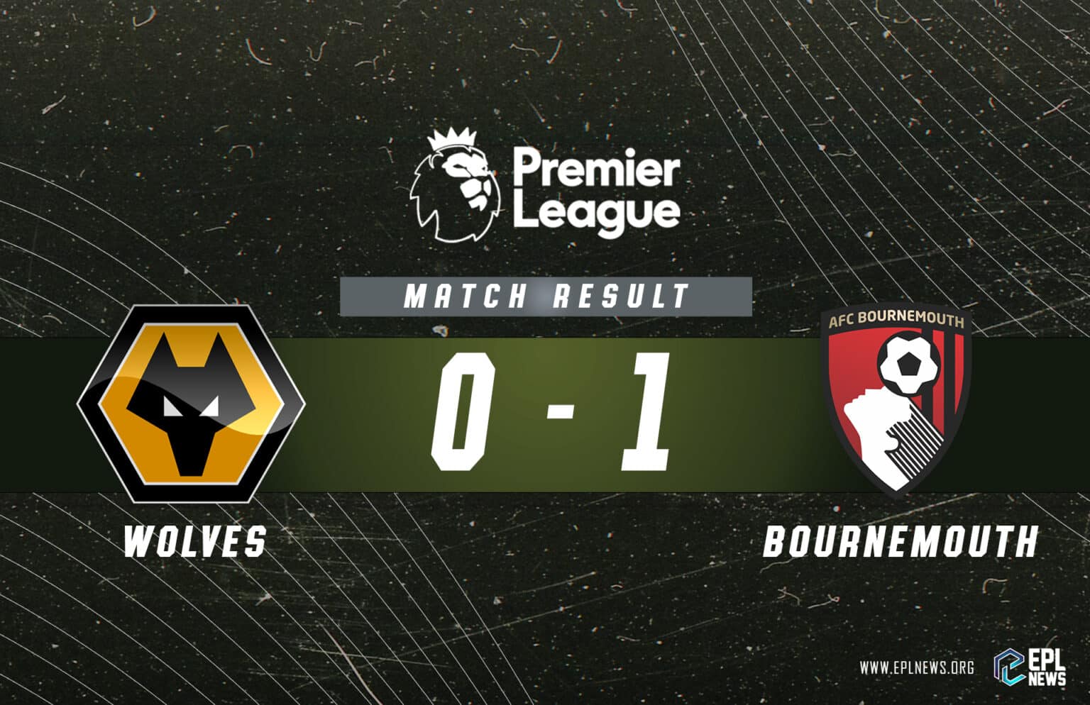 Rapport loups contre Bournemouth