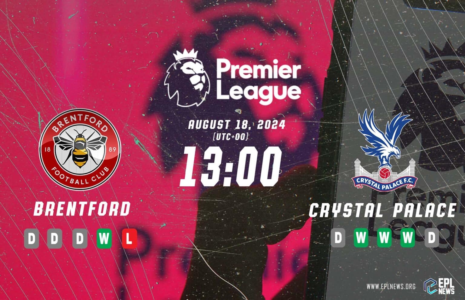 Brentford contre Crystal Palace