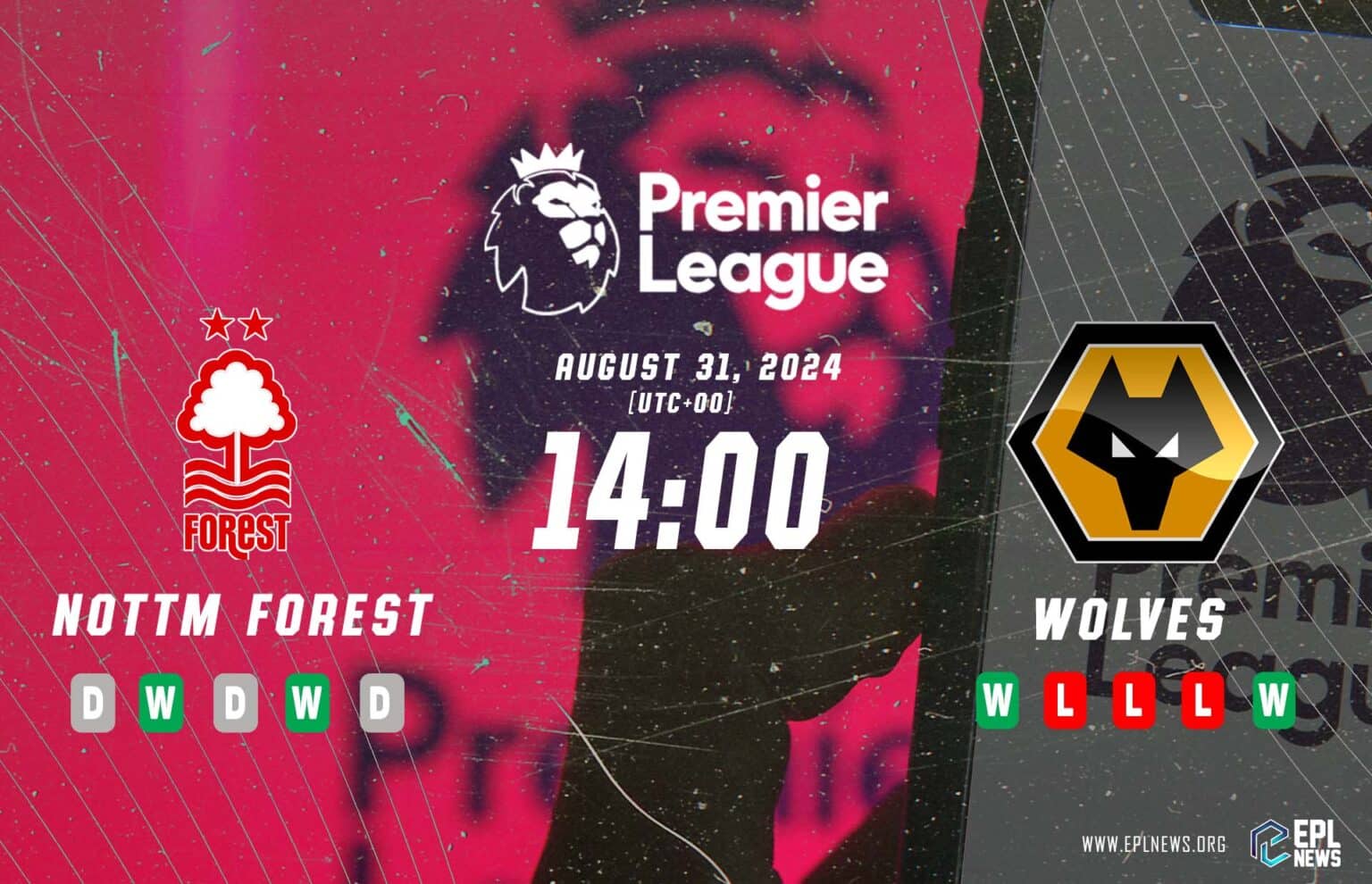 Aperçu du match Nottingham Forest vs Wolves