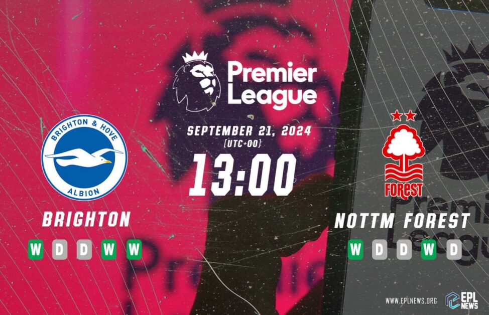 Aperçu du match Brighton - Nottingham Forest