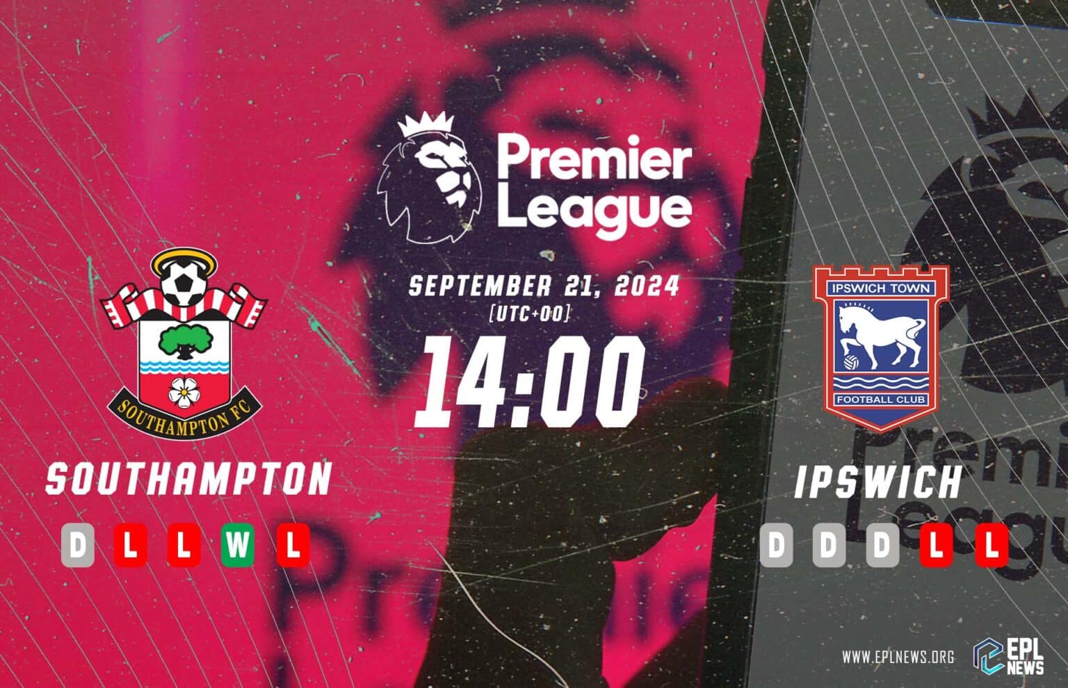 Aperçu du match Southampton vs Ipswich