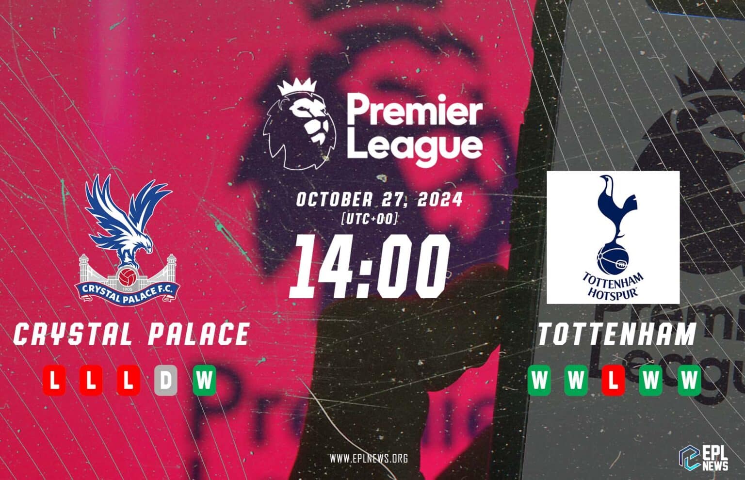 Aperçu de Crystal Palace vs Tottenham