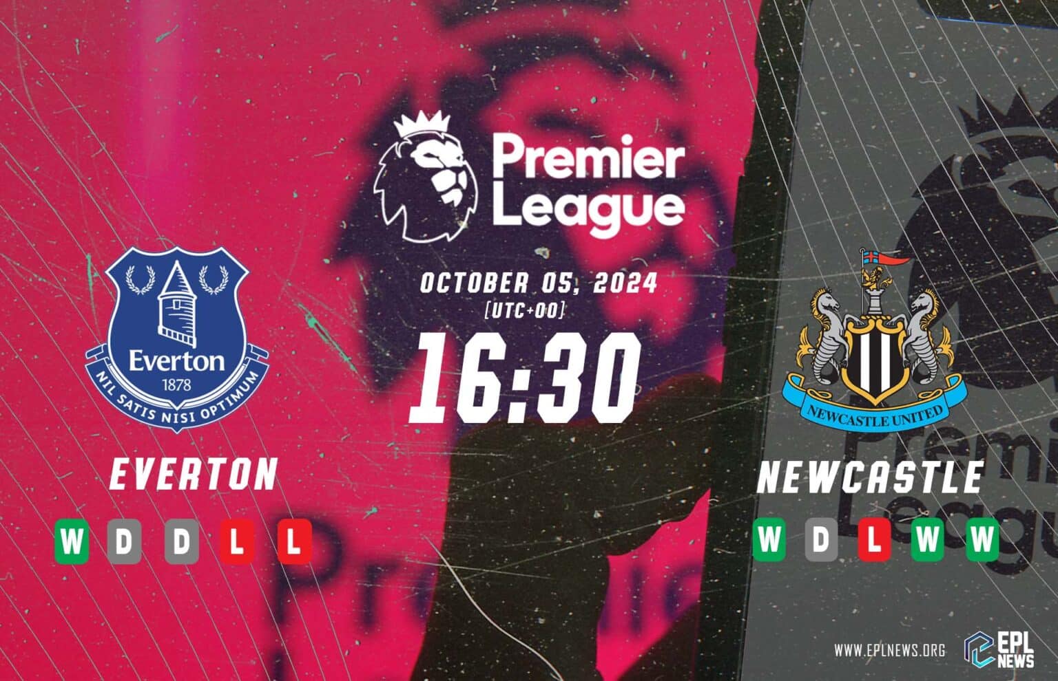 Aperçu du match Everton-Newcastle