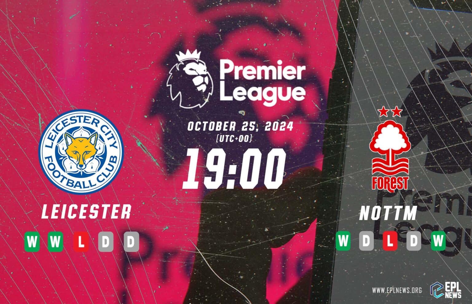 Aperçu du match Leicester vs Nottingham Forest