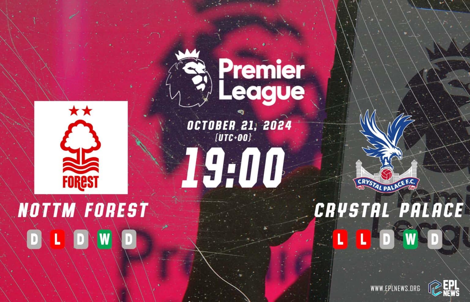 Aperçu du match Nottingham Forest vs Crystal Palace