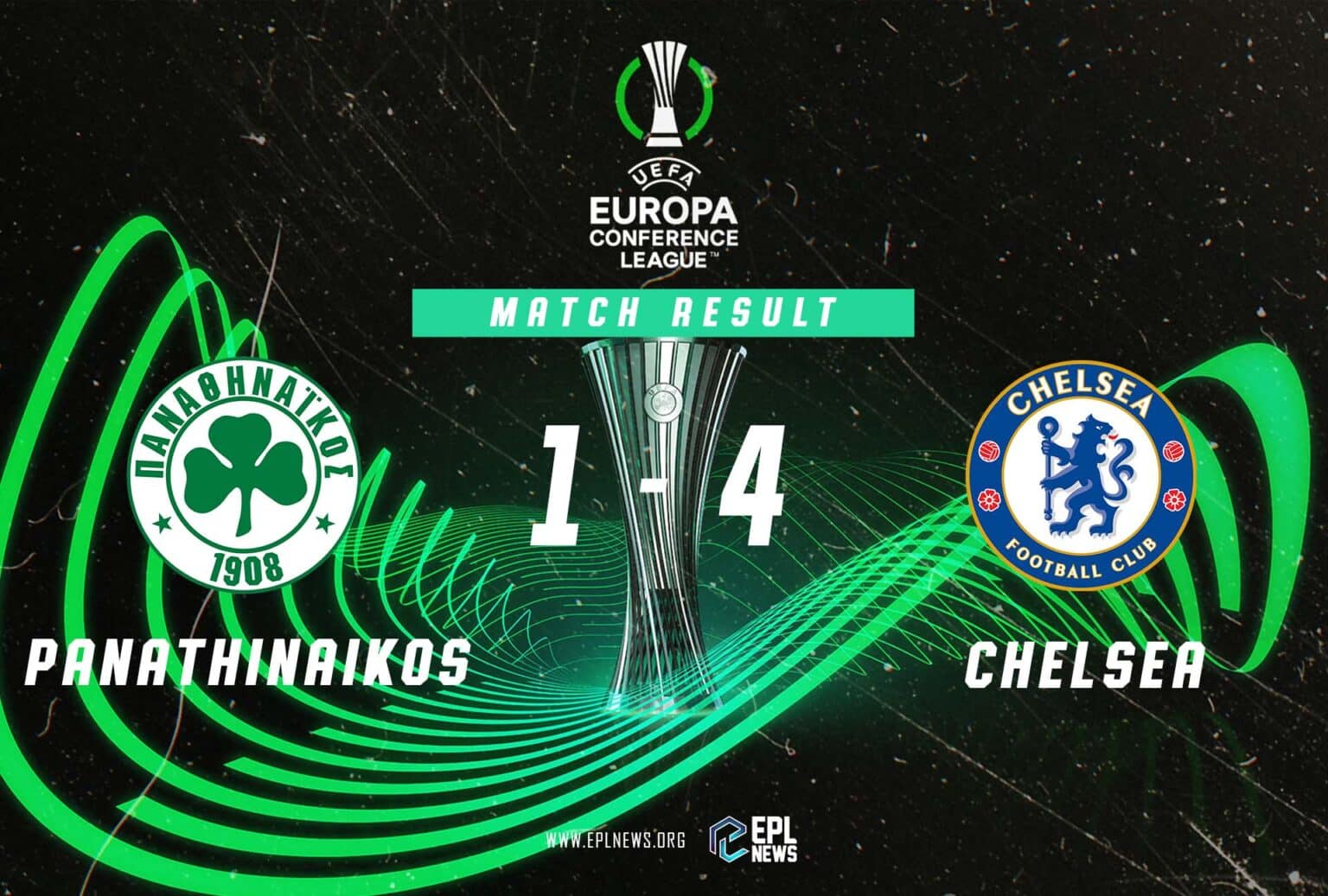 Panathinaikos vs Chelsea 1-4