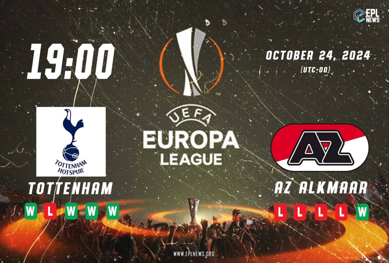 Aperçu du match Tottenham vs AZ Alkmaar