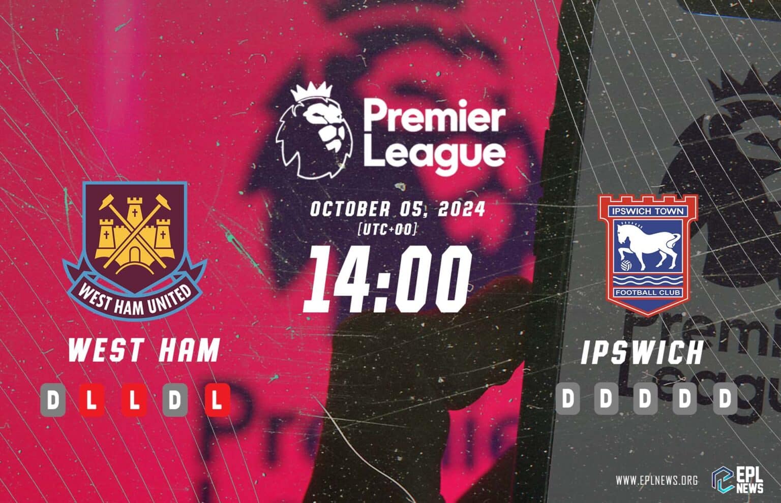 Aperçu West Ham vs Ipswich