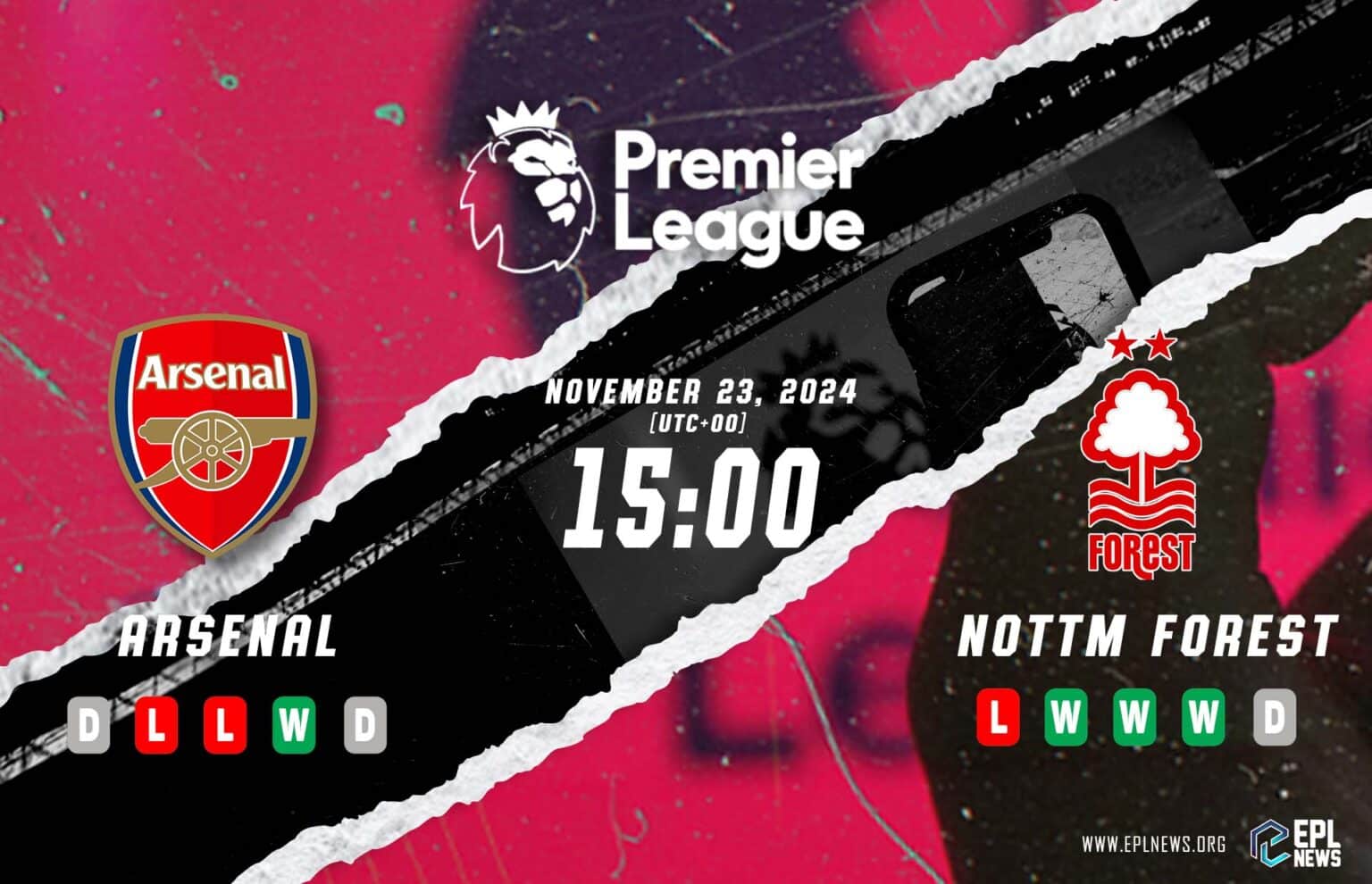 Aperçu du match Arsenal-Nottingham Forest