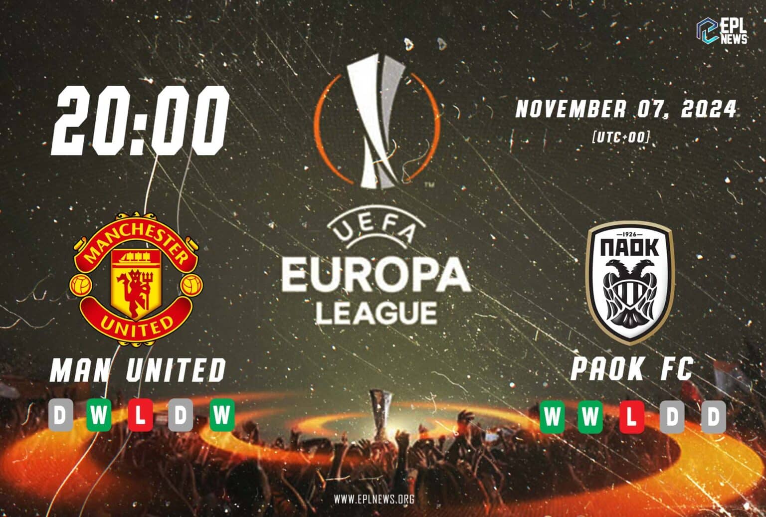 Aperçu Manchester United vs PAOK