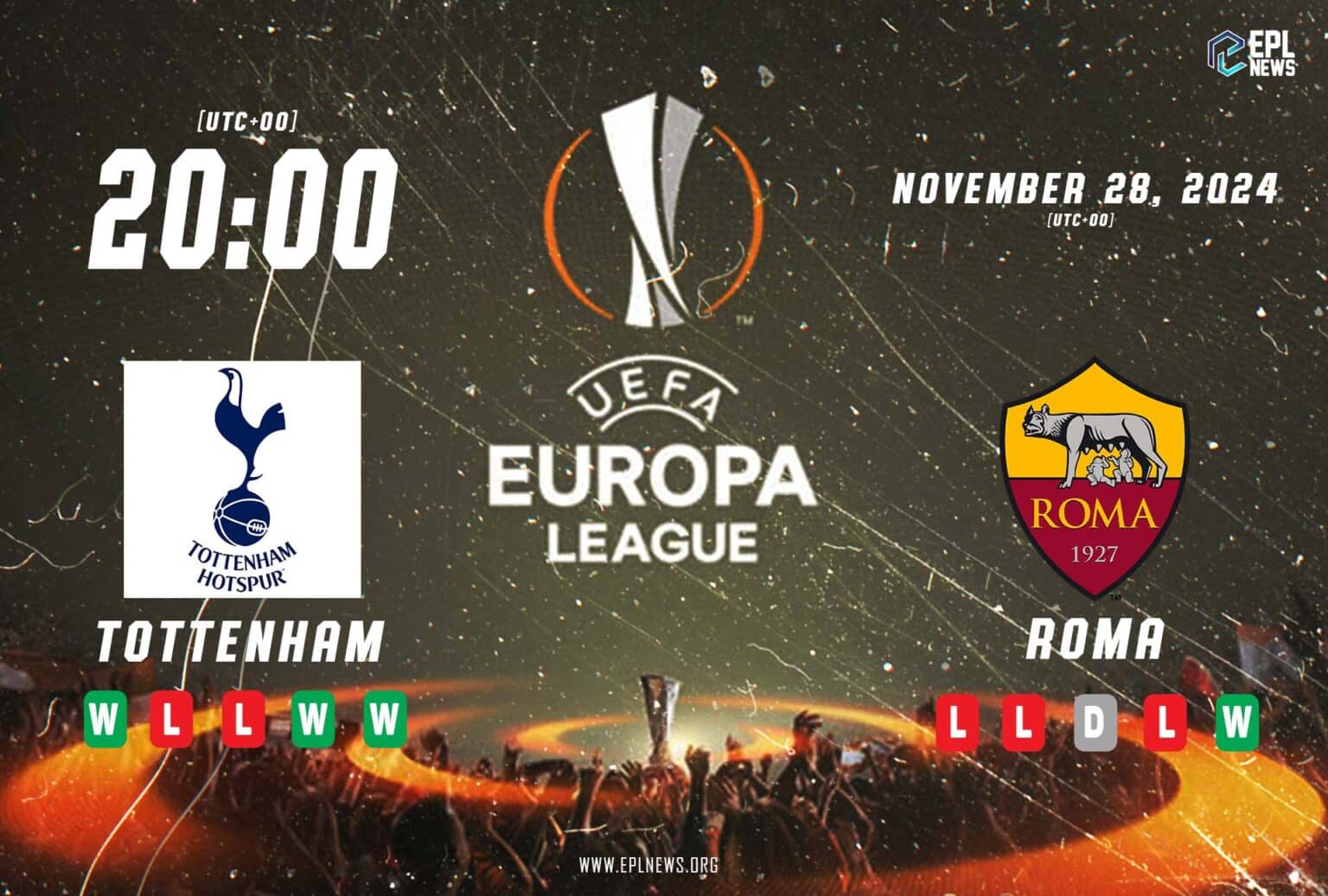 Aperçu de Tottenham vs AS Roma