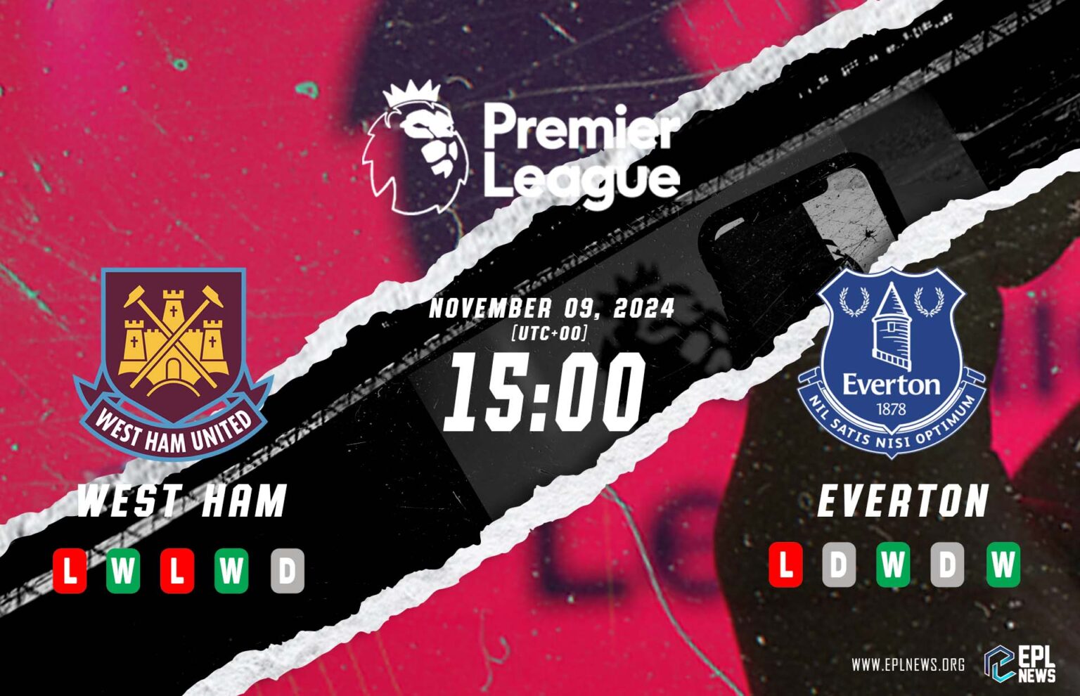 Aperçu West Ham vs Everton