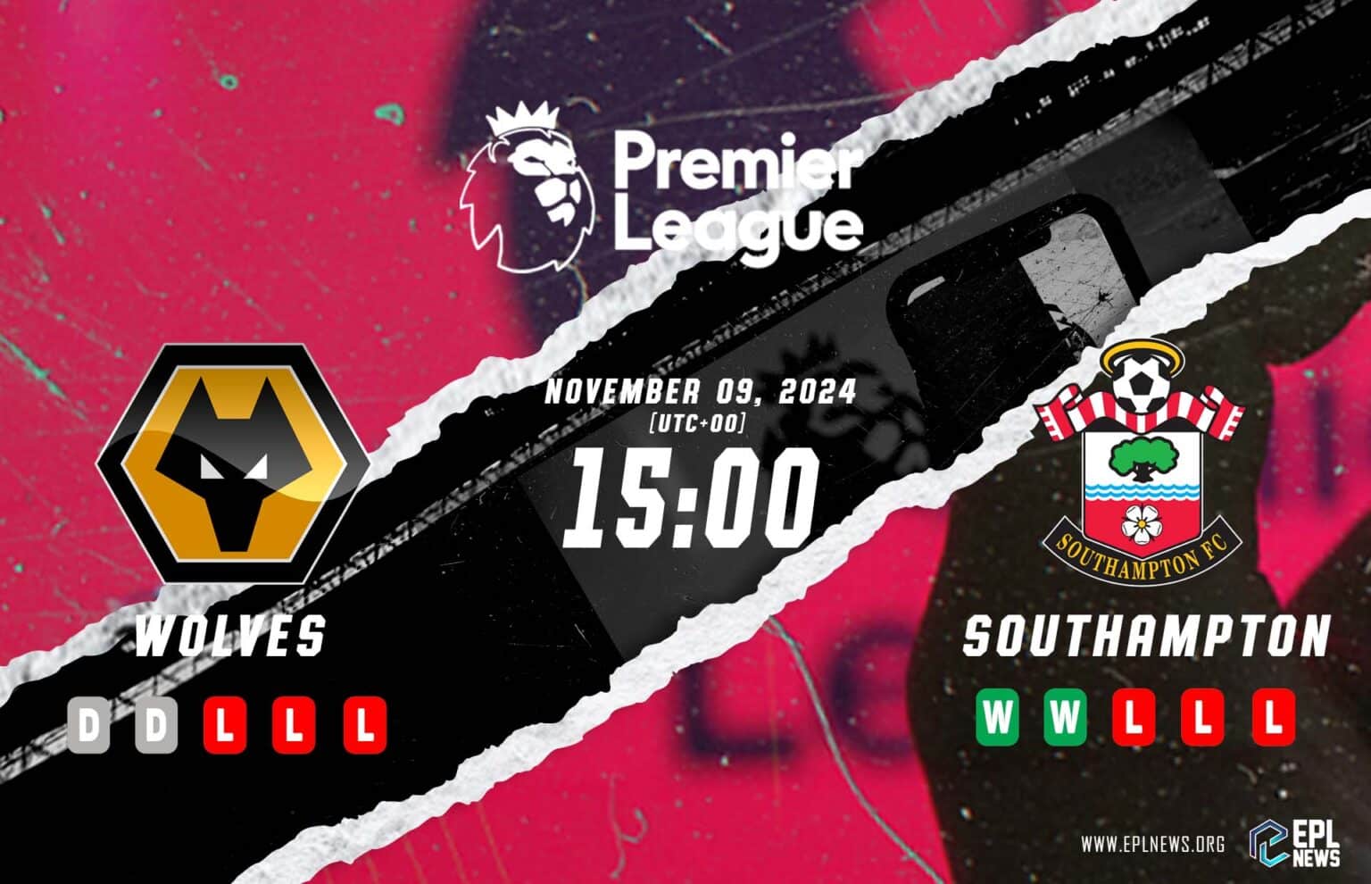 Aperçu Wolves vs Southampton