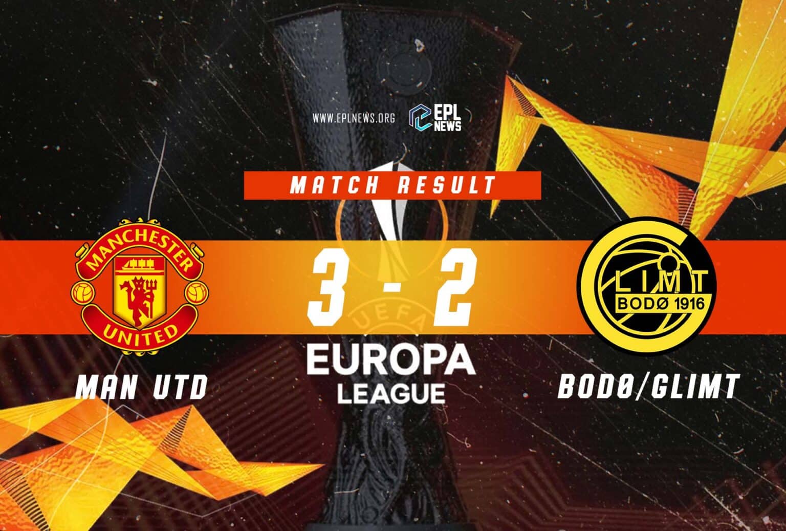 Manchester United vs Bodo/ Glimt 3-2