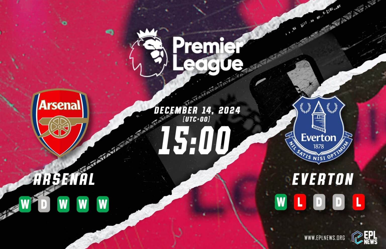 Aperçu du match Arsenal vs Everton