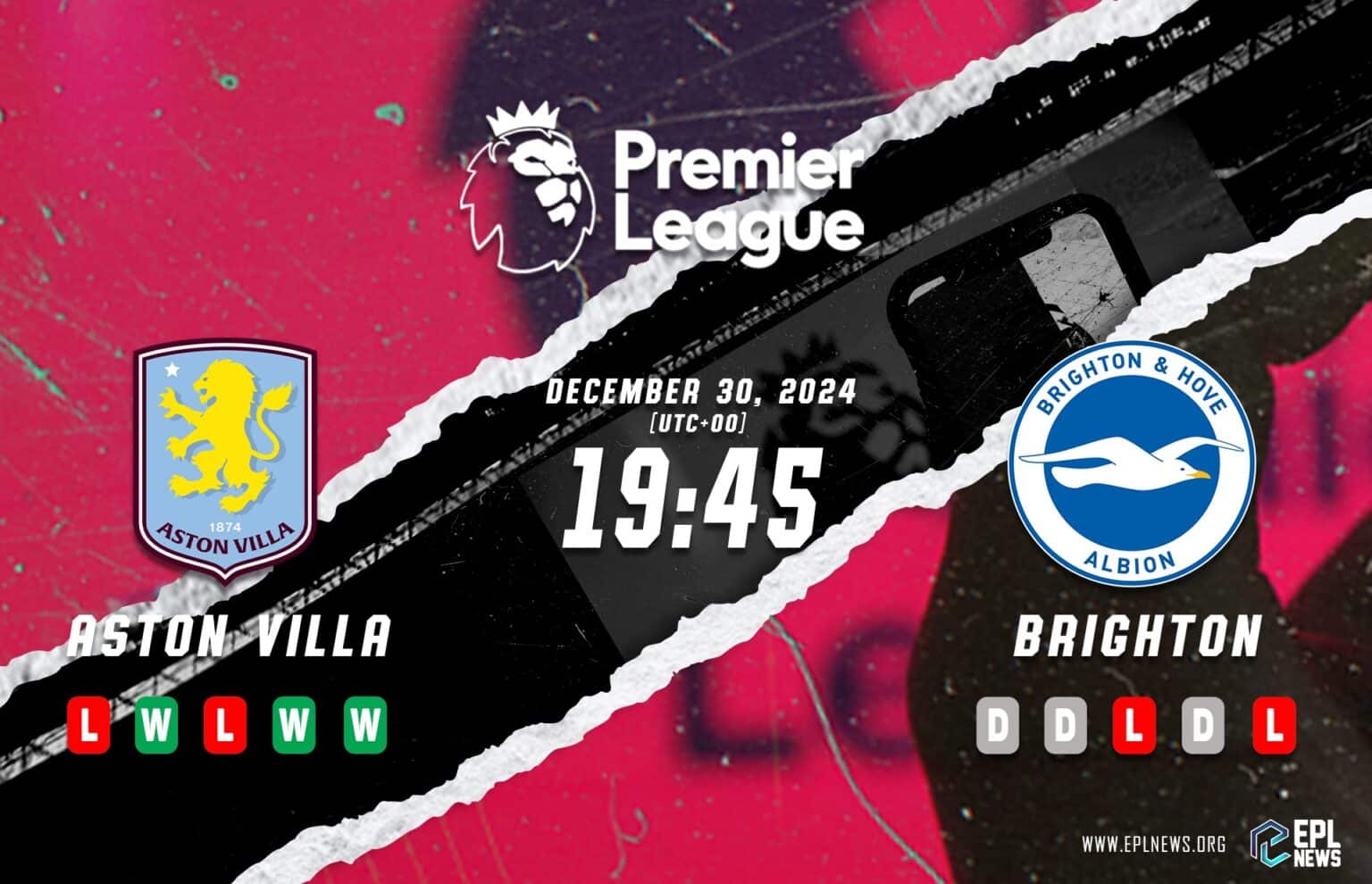 Aperçu du match Aston Villa vs Brighton