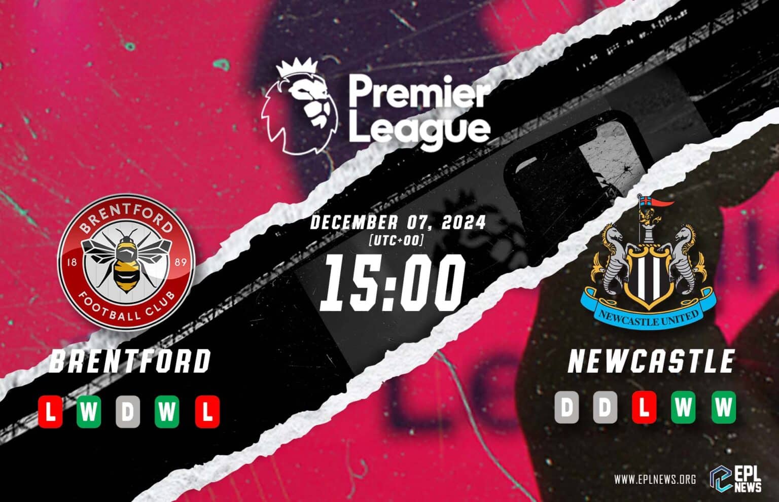 Aperçu du match Brentford vs Newcastle