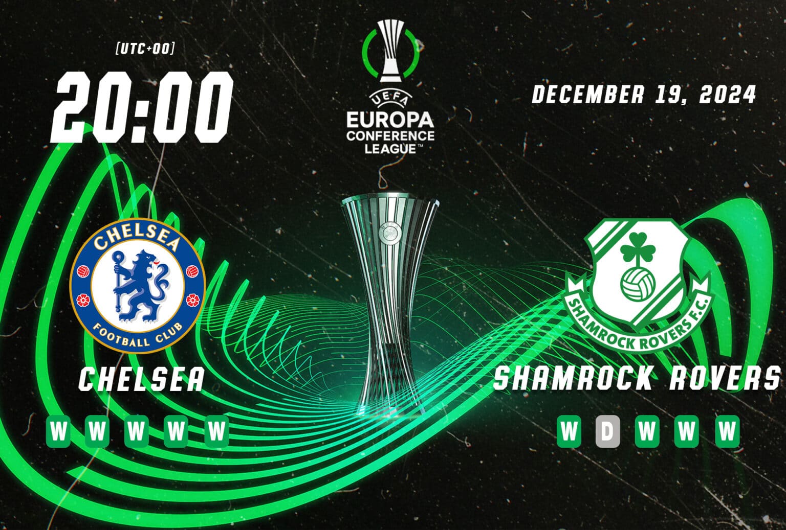 Aperçu de Chelsea vs Shamrock Rovers