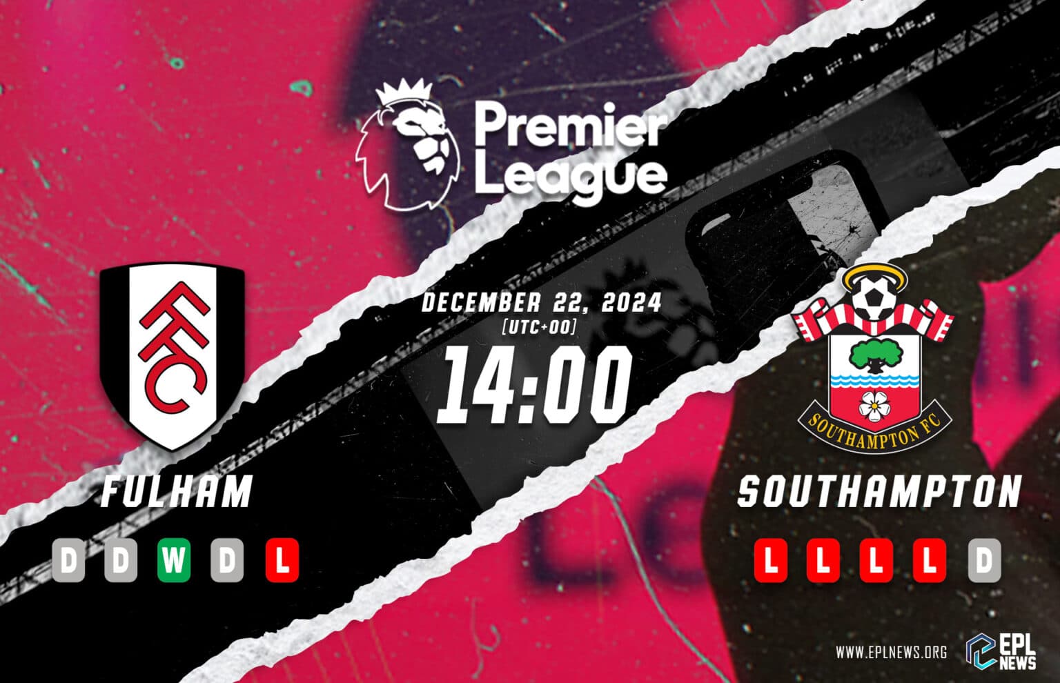 Aperçu de Fulham vs Southampton