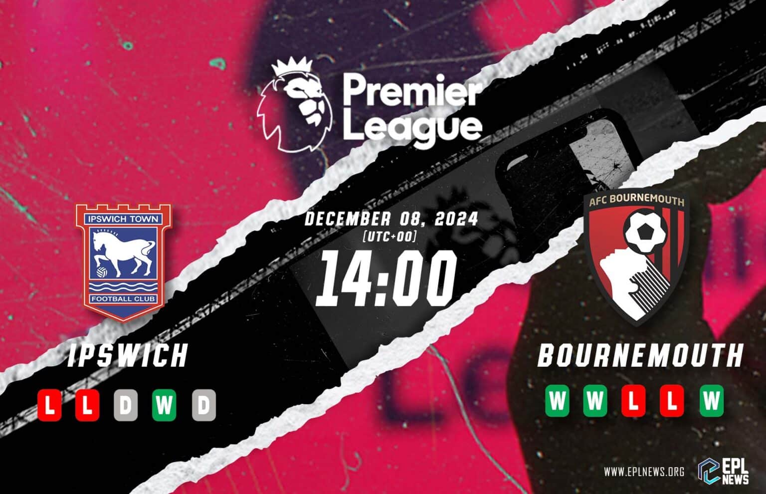 Aperçu Ipswich vs Bournemouth