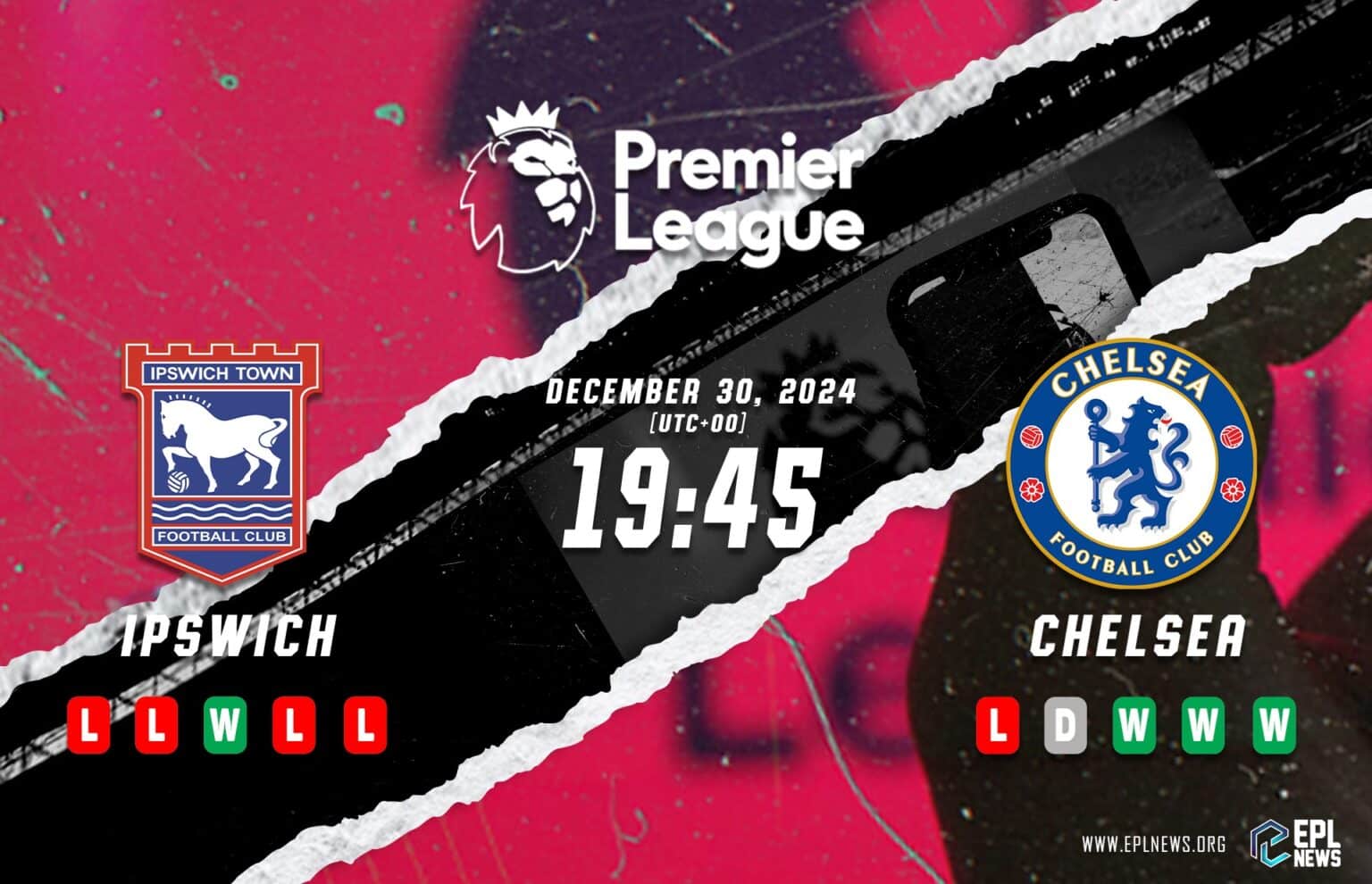 Aperçu du match Ipswich vs Chelsea