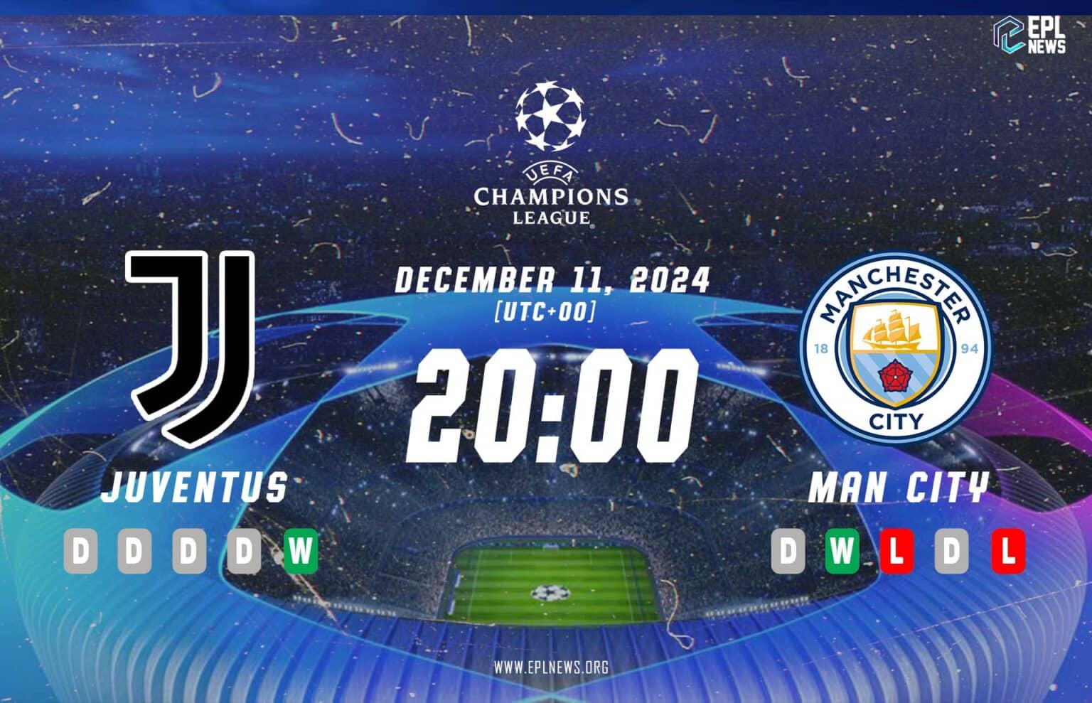 Aperçu Juventus – Manchester City