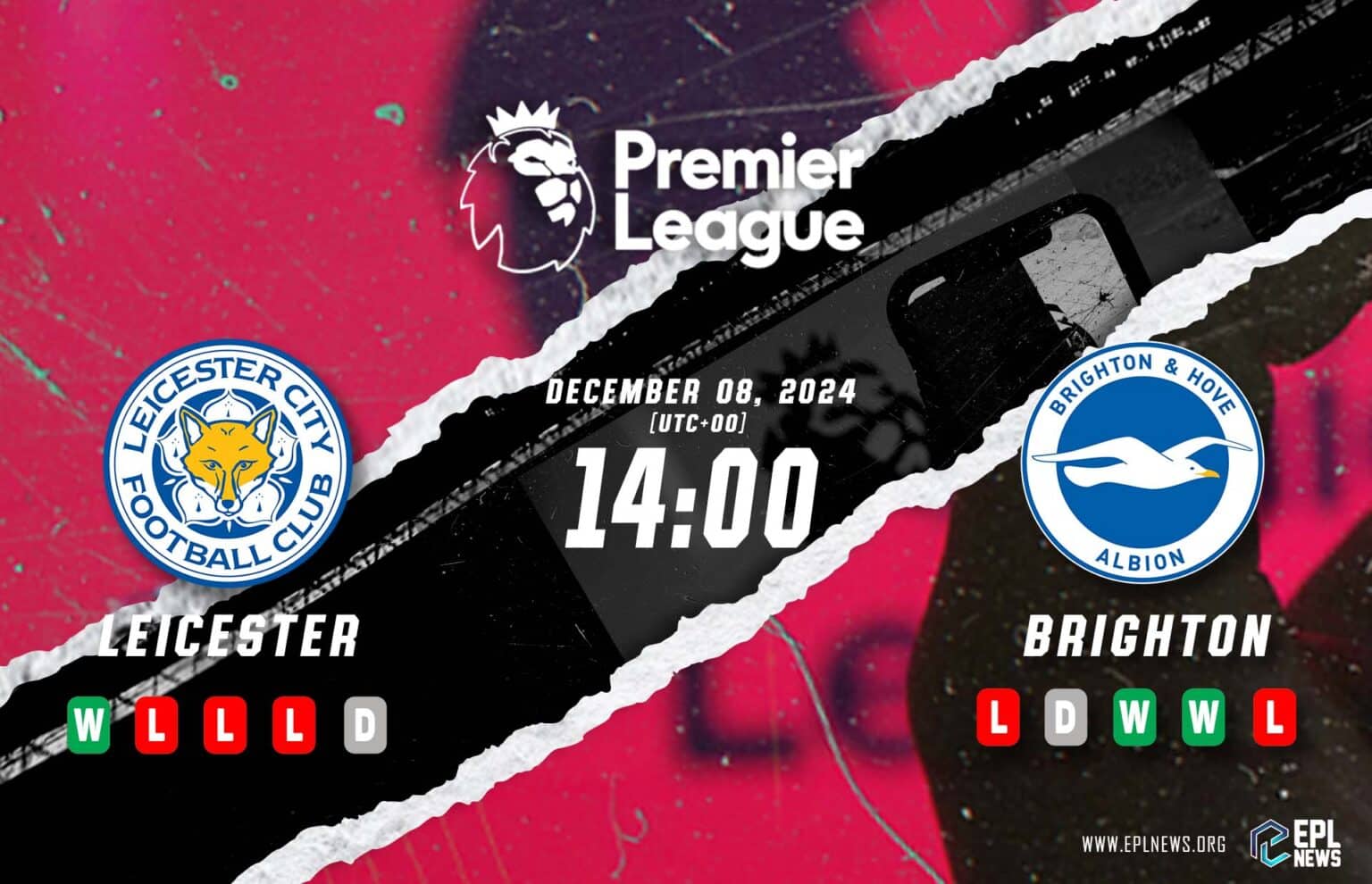 Aperçu de Leicester vs Brighton