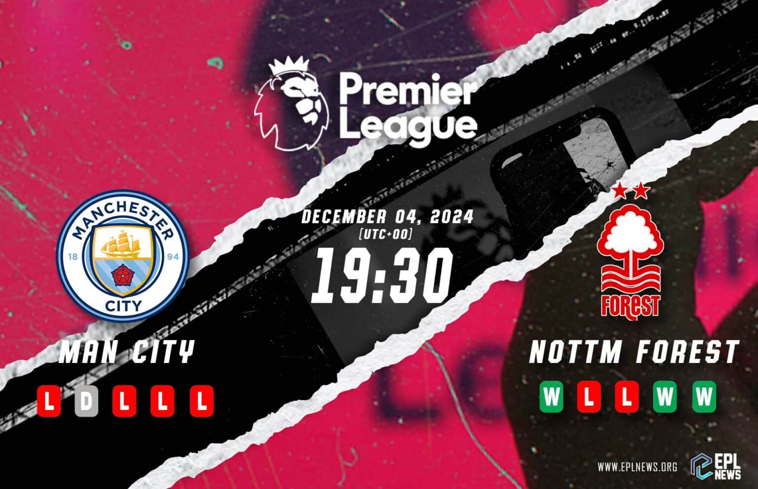 Aperçu de Manchester City contre Nottingham Forest