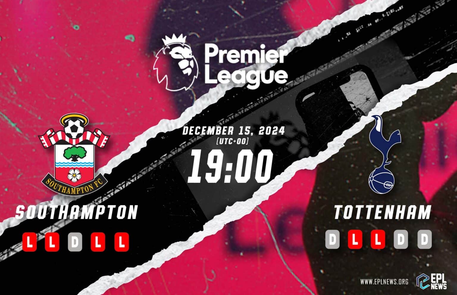 Aperçu de Southampton vs Tottenham