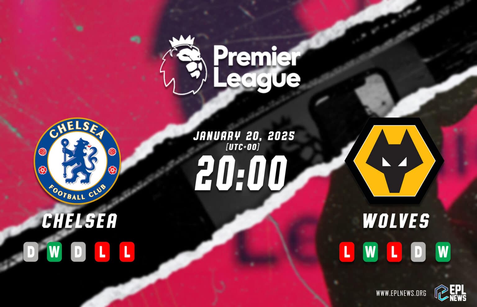 Aperçu Chelsea vs Wolves