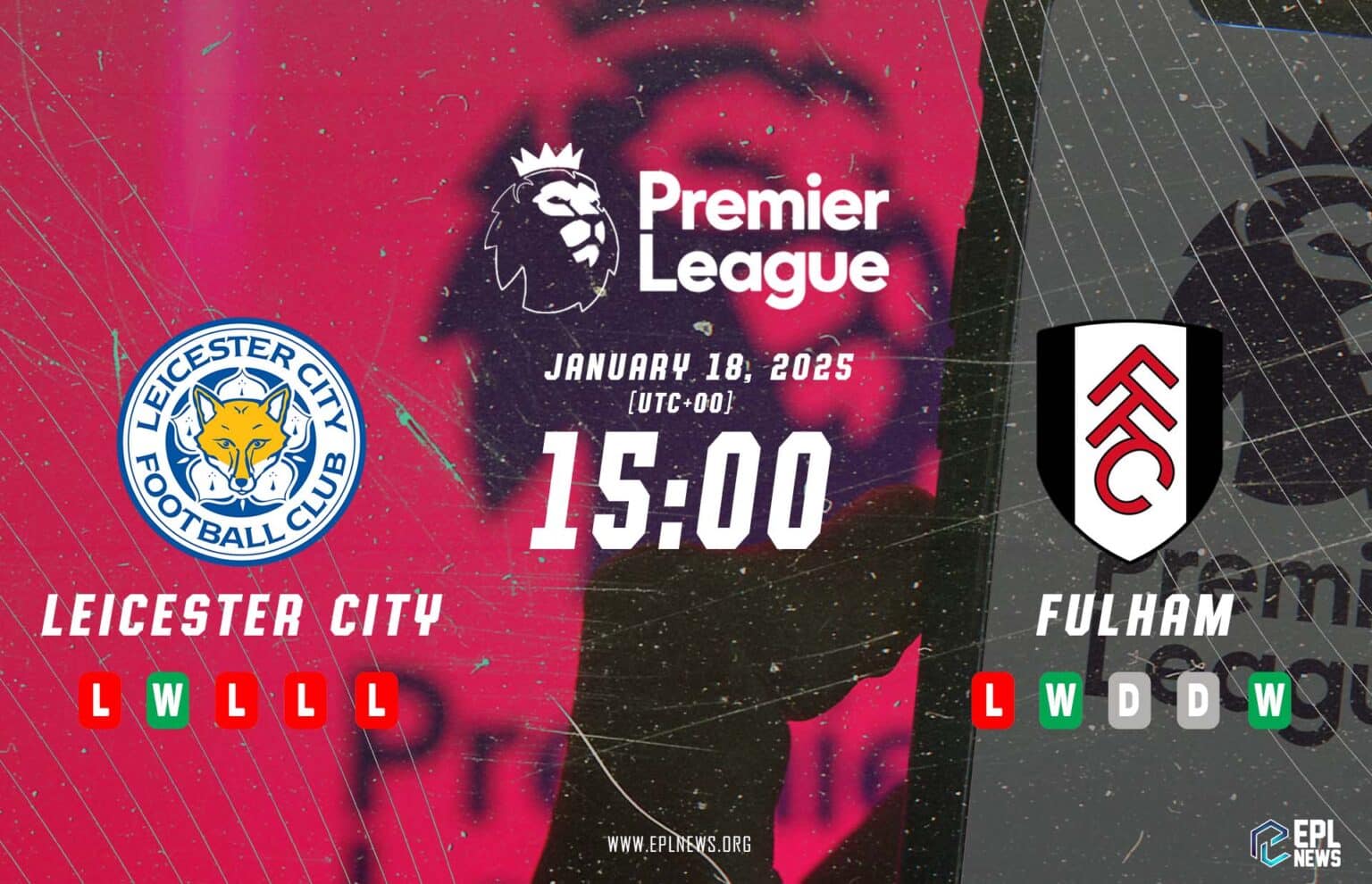 Aperçu Leicester vs Fulham