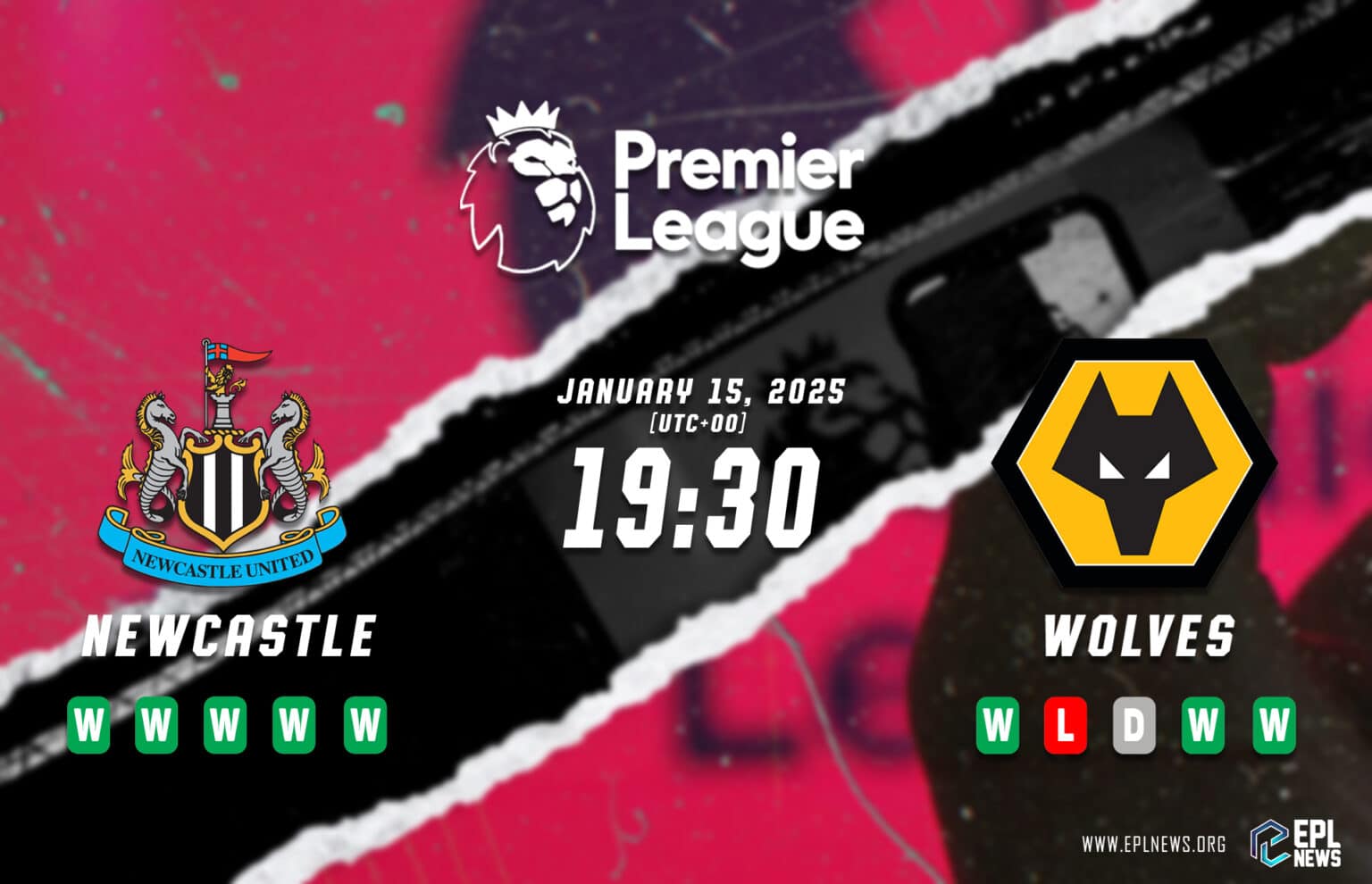 Aperçu Newcastle vs Wolves