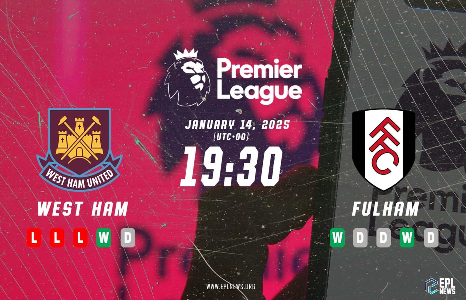 Aperçu de West Ham vs Fulham