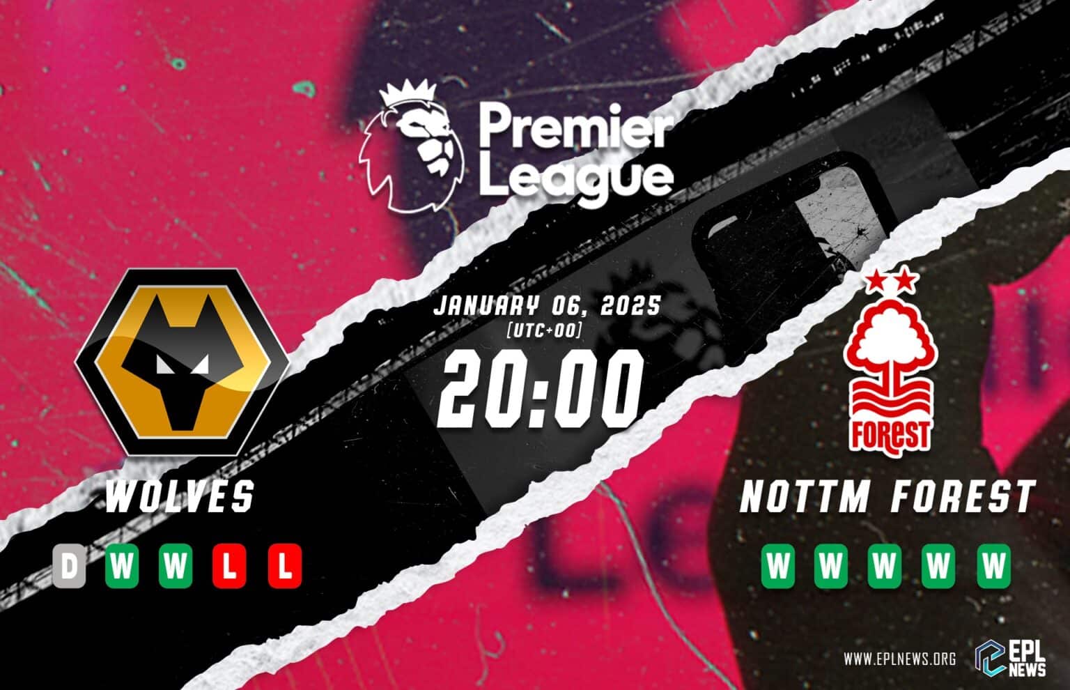 Aperçu du match Wolves vs Nottingham Forest