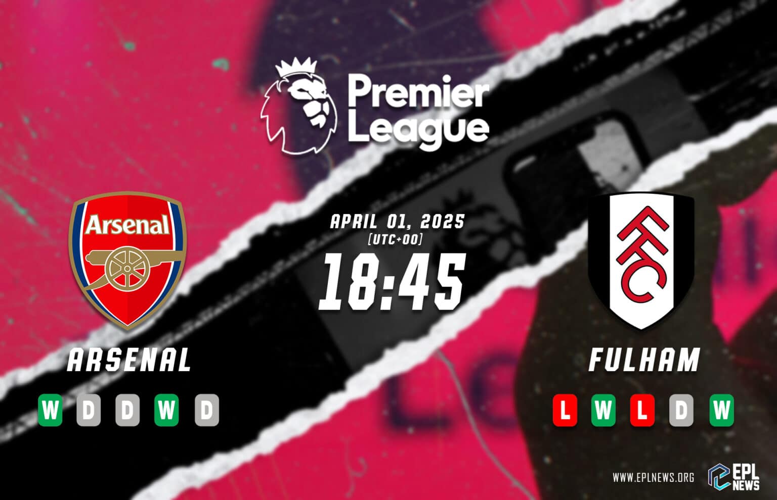 Aperçu du match Arsenal-Fulham