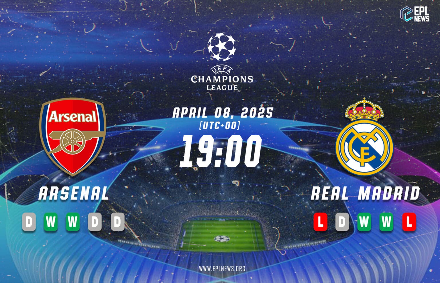 Aperçu du match Arsenal-Real Madrid