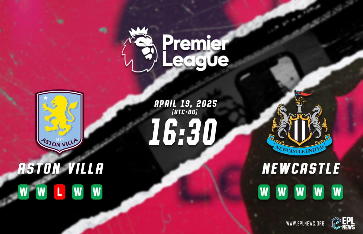 Aperçu du match Aston Villa vs Newcastle