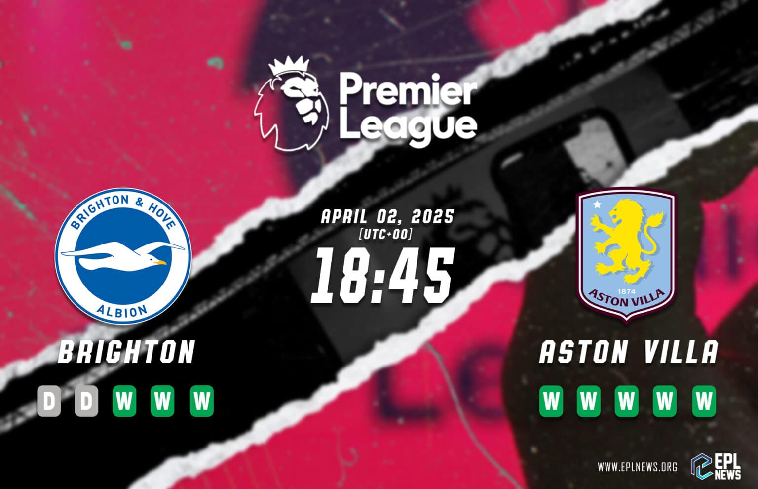 Aperçu du match Brighton-Aston Villa
