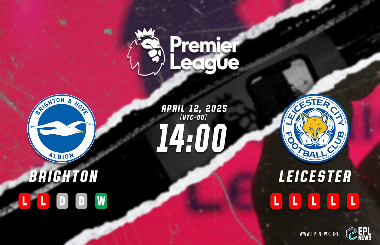 Aperçu Brighton vs Leicester