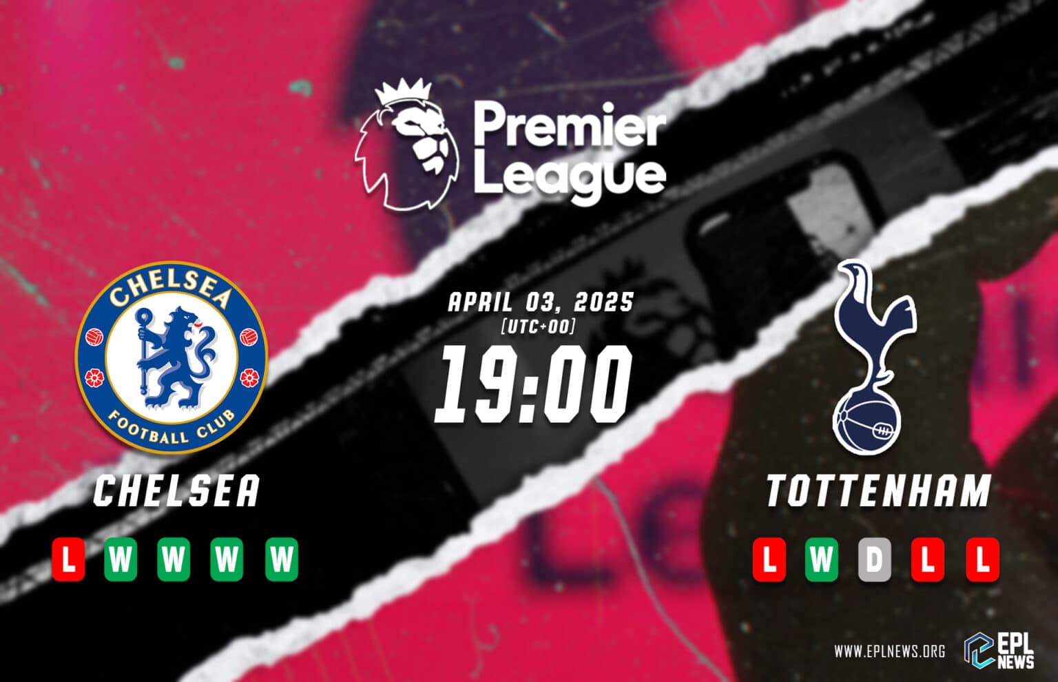 Aperçu de Chelsea vs Tottenham