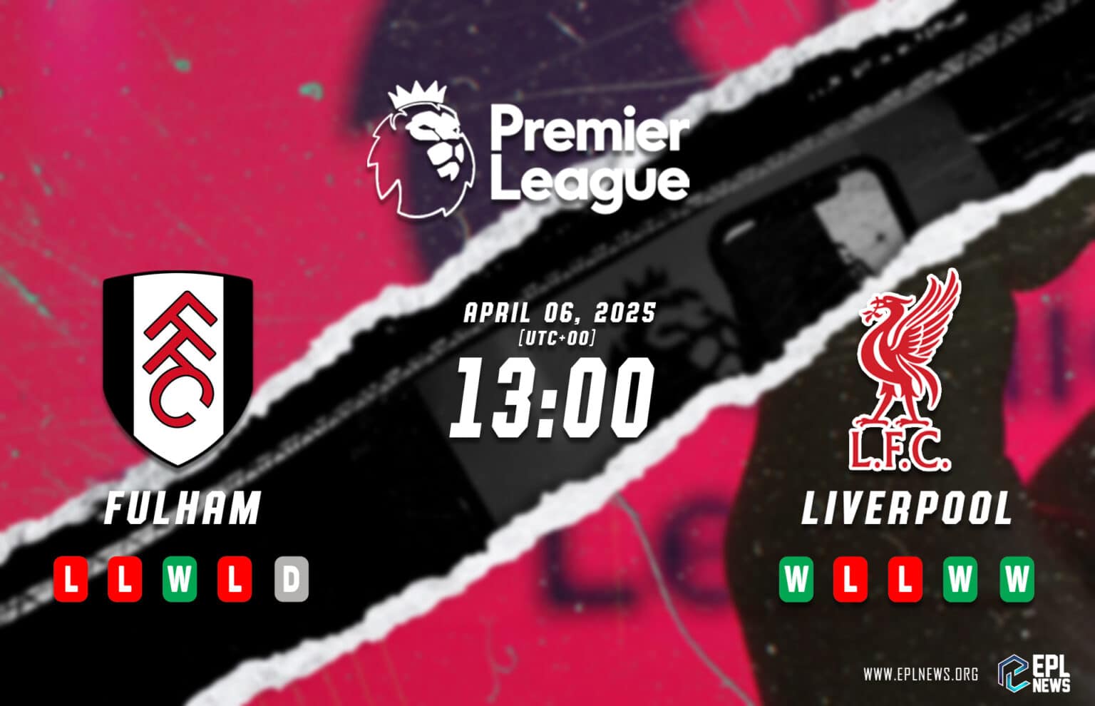 Aperçu Fulham vs Liverpool