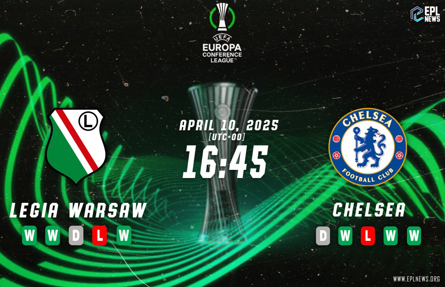 Aperçu du match Legia Varsovie - Chelsea