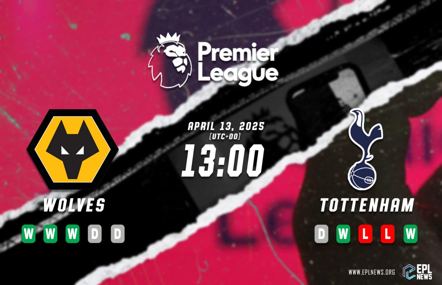 Aperçu du match Wolves vs Tottenham