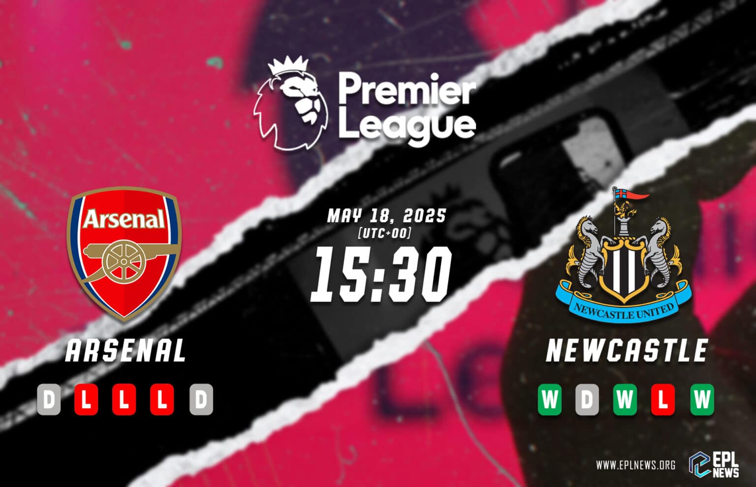 Aperçu Arsenal vs Newcastle