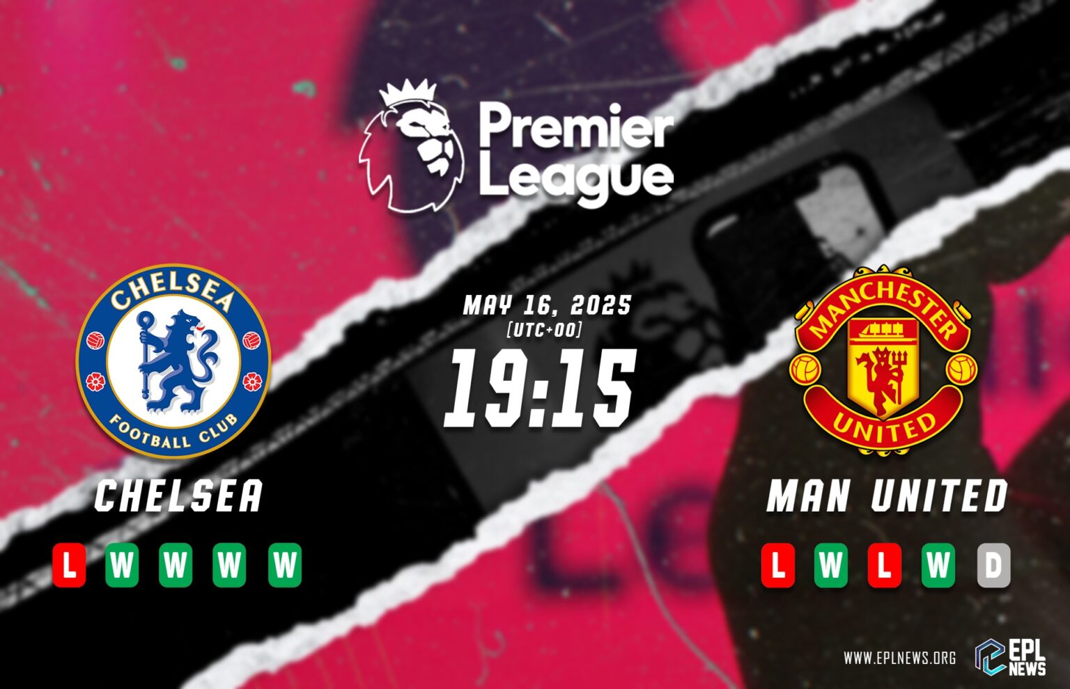 Aperçu du match Chelsea-Manchester United