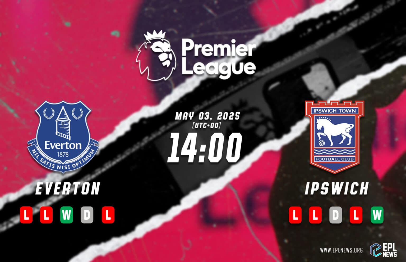 Aperçu d'Everton contre Ipswich